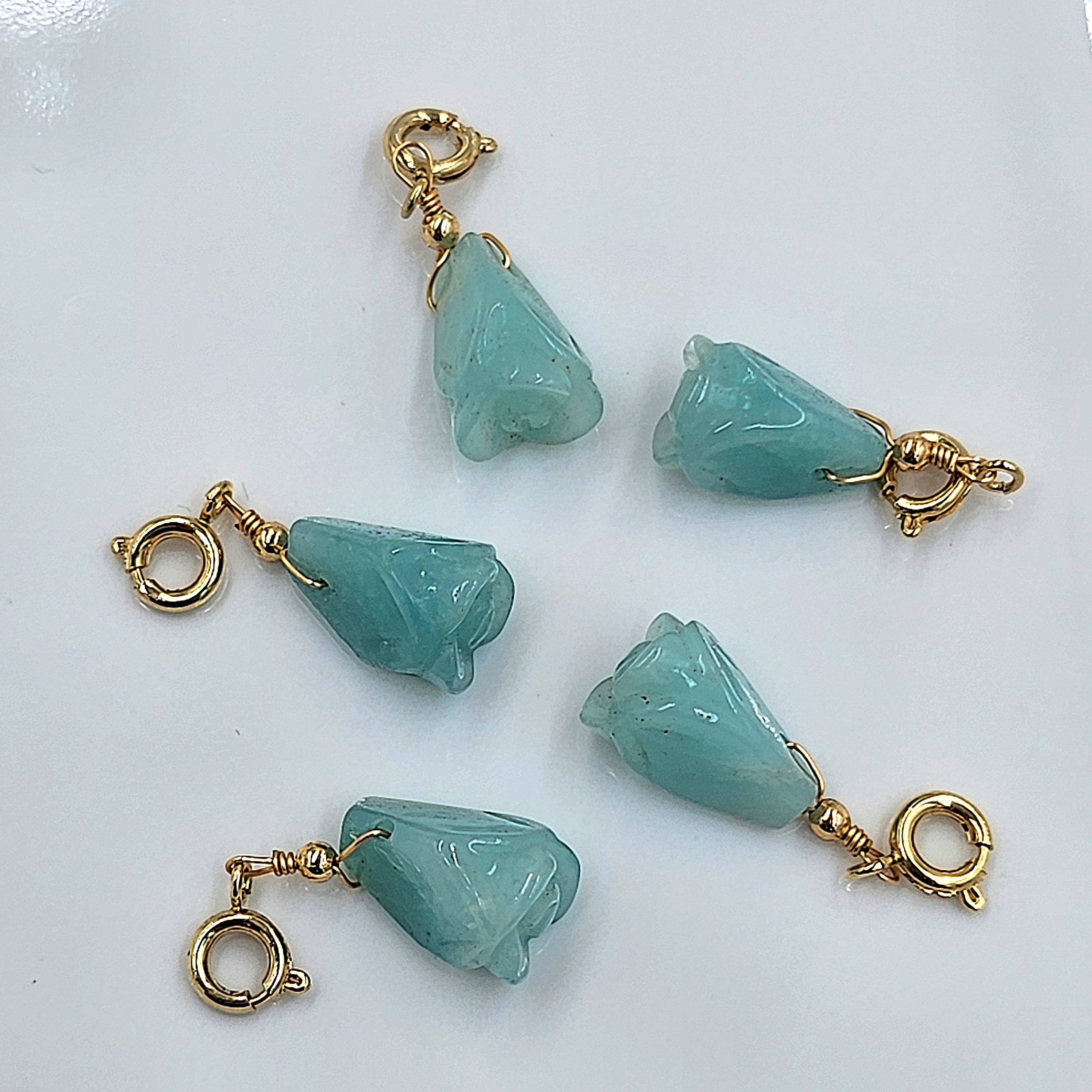 Amazonite Tulip Charmie